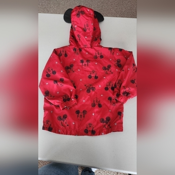 Disney Mickey Mouse Kids Red Jacket Size 3t. - Picture 3 of 7